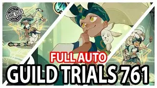 Guild Trials Tamrus 761 FULL AUTO Pruebas de Gremio AFK Arena