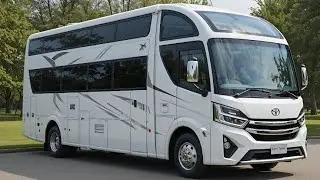 5 спален, ванная комната и кухня | Семейный кемпер-автобус Toyota Motorhome 2026 года 💎