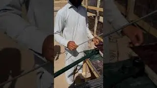 Making of stirrups practically on site for #Column #neckcolumn