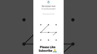 Simple Pattern Lock 🔥#viral #short #like #subscribe #support 🙏
