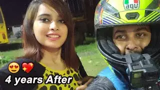 Finally a Ride with My HIGH SCHOOL CRUSH 💖 on My SuperBike Z800 😍 Dream Come True 😇
