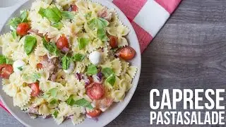 RECEPT: Caprese Pastasalade - OhMyFoodness