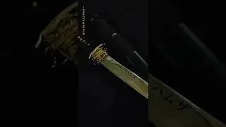 Shin gunto katana sword custom carved #arenna22 #sword #katana #samurai #martialarts
