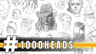 1000 Heads in A Month Challange #1000HeadsChallenge │ 858/1000