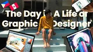 Day in the Life of a Freelance Graphic Designer in Montreal, Canada (Summer 2022)