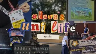 uni vlog 📁 as a uaap photographer, meeting other ust scholars, vball class ❀