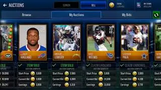 1 MILLION COINS From Golds!?!?!? The Auction House Is CRAZY!! Madden Mobile 18