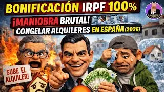 🔴Bonificaci&oacute;n IRPF 100%: Maniobra para Congelar Alquileres en Espa&ntilde;a (2026)