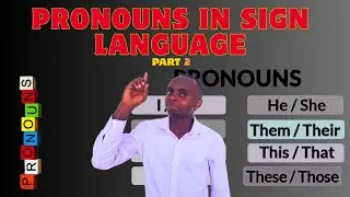 How to Sign Pronouns in Kenyan Sign Language (Part 2) | KSL Tutorial 👋