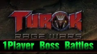 Turok Rage Wars -  All Boss Battles 1 Player TAL'SET