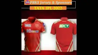 PBKS Jersey & Sponsors || #BCCI #IPL #PBKS
