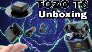TOZO T6 Wireless Earbuds Review | 45H Playtime, Deep Bass, Waterproof & Bluetooth 5.3 @tozo_global  