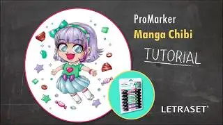Letraset ProMarker Manga Chibi Tutorial