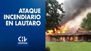Nuevo ataque incendiario en Lautaro: Casa patronal y bodegas fueron destruidas