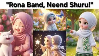 Peaceful Islamic Lullaby | Baby Sleep Music with Cute Dolls | Kids Stop Crying Soothing Video