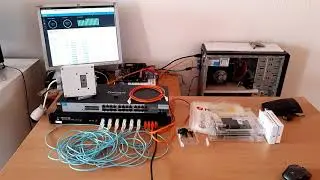 Ubiquiti EdgeSwitch 16-XG packet cyclotron at 160 Gbps