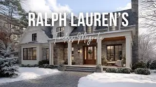 Timeless Magnolia Winter House Inspired by Ralph Lauren&rsquo;s Country Refinement