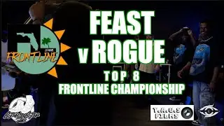 FEAST vs ROGUE | 1 v1 Top 8 | Frontline Krump Championship | #SXSTV