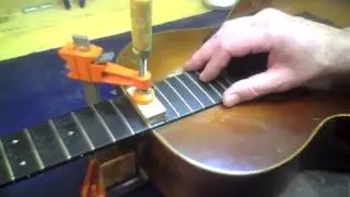 Martin Guitar Restoration In Progress - LeVan's Guitar Services