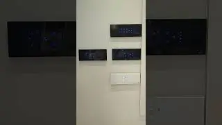 Smart home Panels Presentation Wall