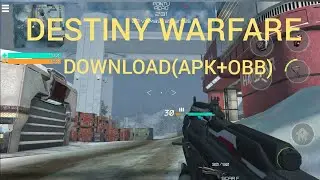 😎😎How to download Destiny warfare🕹️ game APK + data। Only 375mb