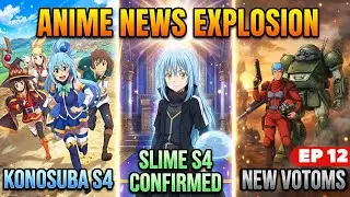 KONOSUBA Season 4 & Slime S4 CONFIRMED! | Anime News EP 12 | AnimeTaiyo