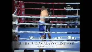 BUBBA TUIGAMALA VS CLINT FOAI!!! (BUBBA'S PRO-DEBUT)