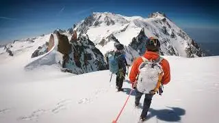 Mountain guide education: short rope & firn 2 | Chamonix, France