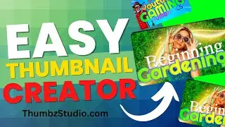 Easy Gardening  YouTube Thumbnail Creator Tool for YouTube Thumbnails