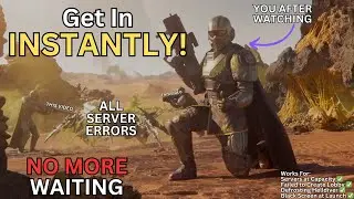 Load in INSTANTLY! Helldivers 2 Fix ALL Server Errors - Black Screen Fix | Infinite Loading Screen