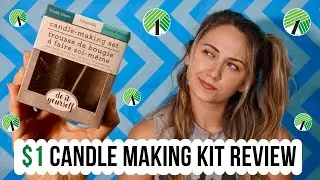 Dollar Tree Candle Making Kit Review