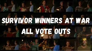Survivor Winners at War: All Vote Outs