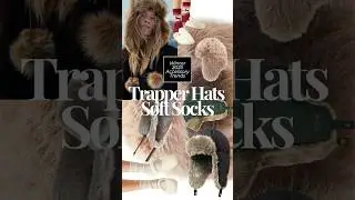 Winter Accessory Trends | Trapper Hats & Soft Cozy Socks