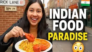 Indian Food Lover&rsquo;s Dream! 🇮🇳 Brick Lane&rsquo;s Mouthwatering Desi Delights | East London Food Vlog