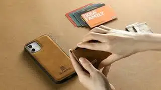 DG.Ming M2 Wallet Case | Premium PU Leather Phone Cover with Card Slots for Samsung, iPhone & More