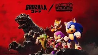 JOGUEI COM A SKIN DO GODZILLA NO SONIC RUMBLE | Gameplay 4K