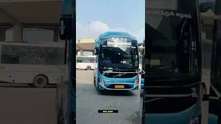 SETC🔥Mass entry✨Chennai to Trichy Volvo 9600🔥#bus #setc #volvo #tnstc #viral #trending #shorts #tn