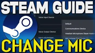 How To Change Mic & Settings on Steam (2024)