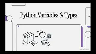 Variables and Data Types | Python Tutorial - Day #6 #python #pythonprogramming