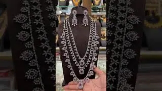 3line necklace:4700#kothasaruku #wholesalejewellerymarket #latestdesigns2023 #latestjewelrydesigns