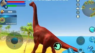 Best Dino Games - Brachiosaurus Simulator Android Gameplay