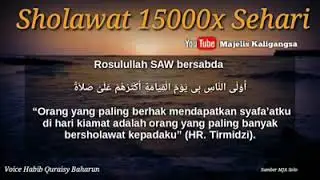 Sholawat 15000x Sehari