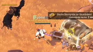 Opening a large chest in the black zone/Black Zone