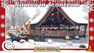 [Winter #Efteling] Off-ride Sirocco in de sneeuw ❄ (2023)