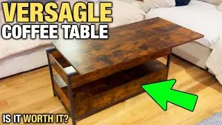 I Tried This VASAGLE Lift Top Coffee Table and I Love It