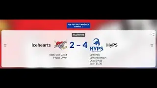 P18 FUTSAL YKKÖNEN, Icehearts - HyPS, 15.11.2025