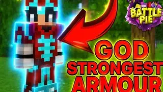 How I crafted the strongest armour in BattlePie | Minecraft 1