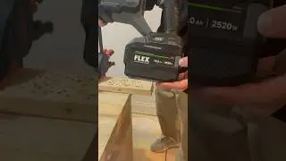 Flex 24v 10Ah Stacked Lithium Battery in Action with Reciprocating Saw! #flextools #flex24v