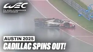 Cadillac Goes For a HUGE Spin! | 6 Hours of COTA 2025 | FIA WEC