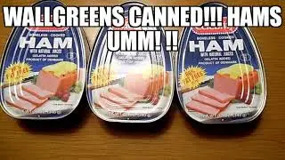 Wallgreens Celebrity canned ham & ALDIS Black forest Sliced ham $1.93(2)